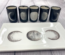 Charger l'image dans la galerie, Verres à liqueur de phase de lune (peints à la main)